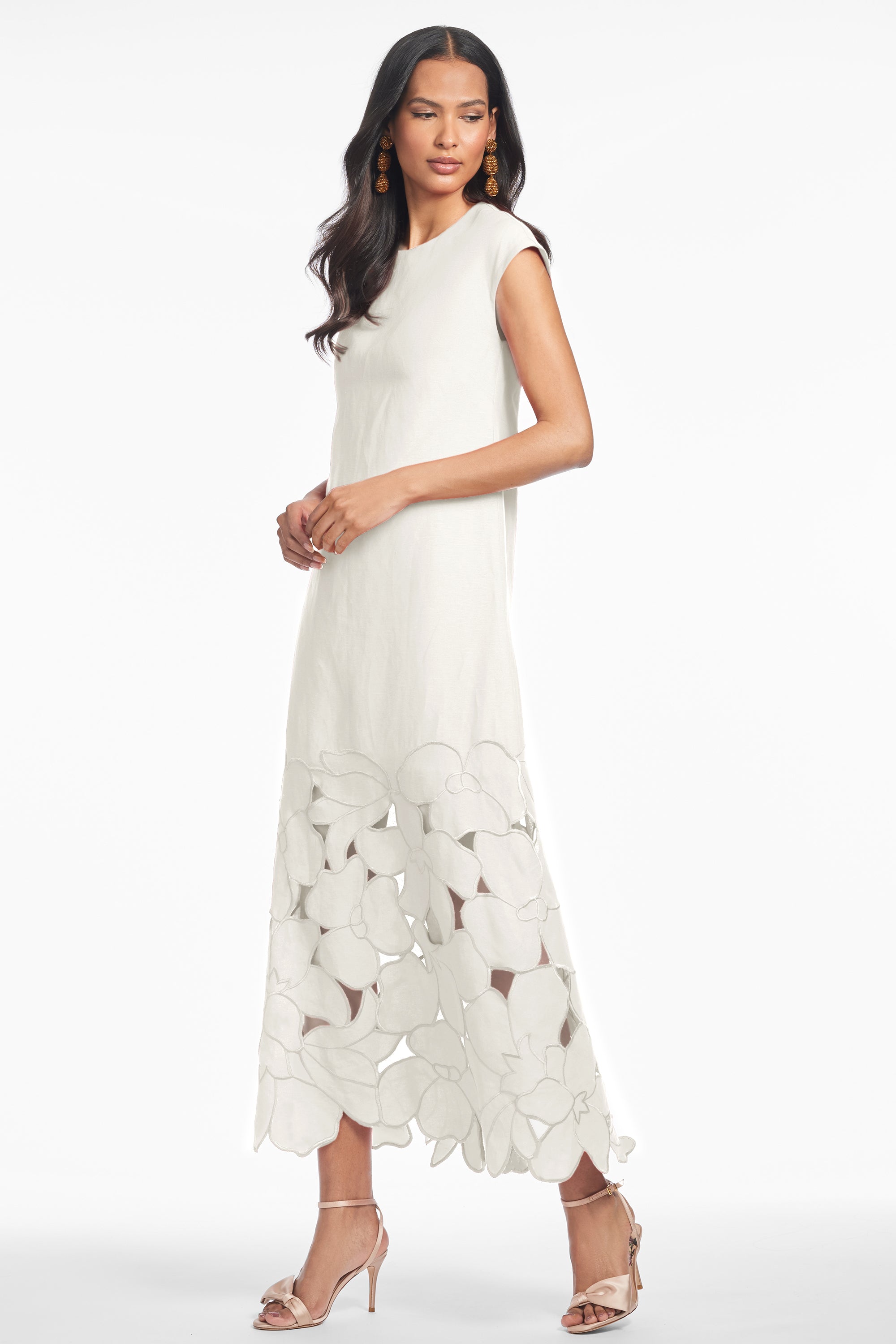 SABETTE DRESS - ALABASTER