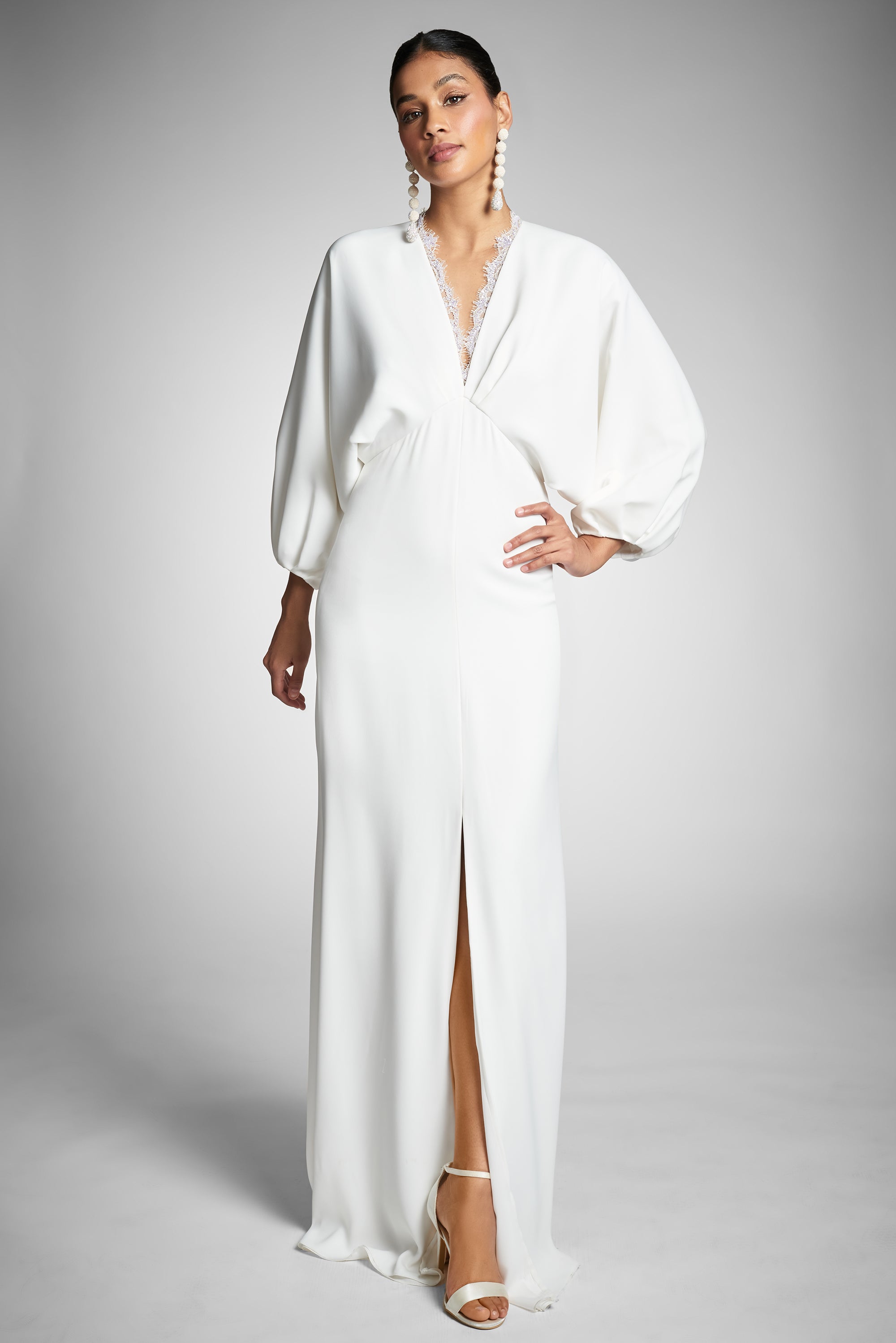 Gabby Gown - Ivory - Final Sale