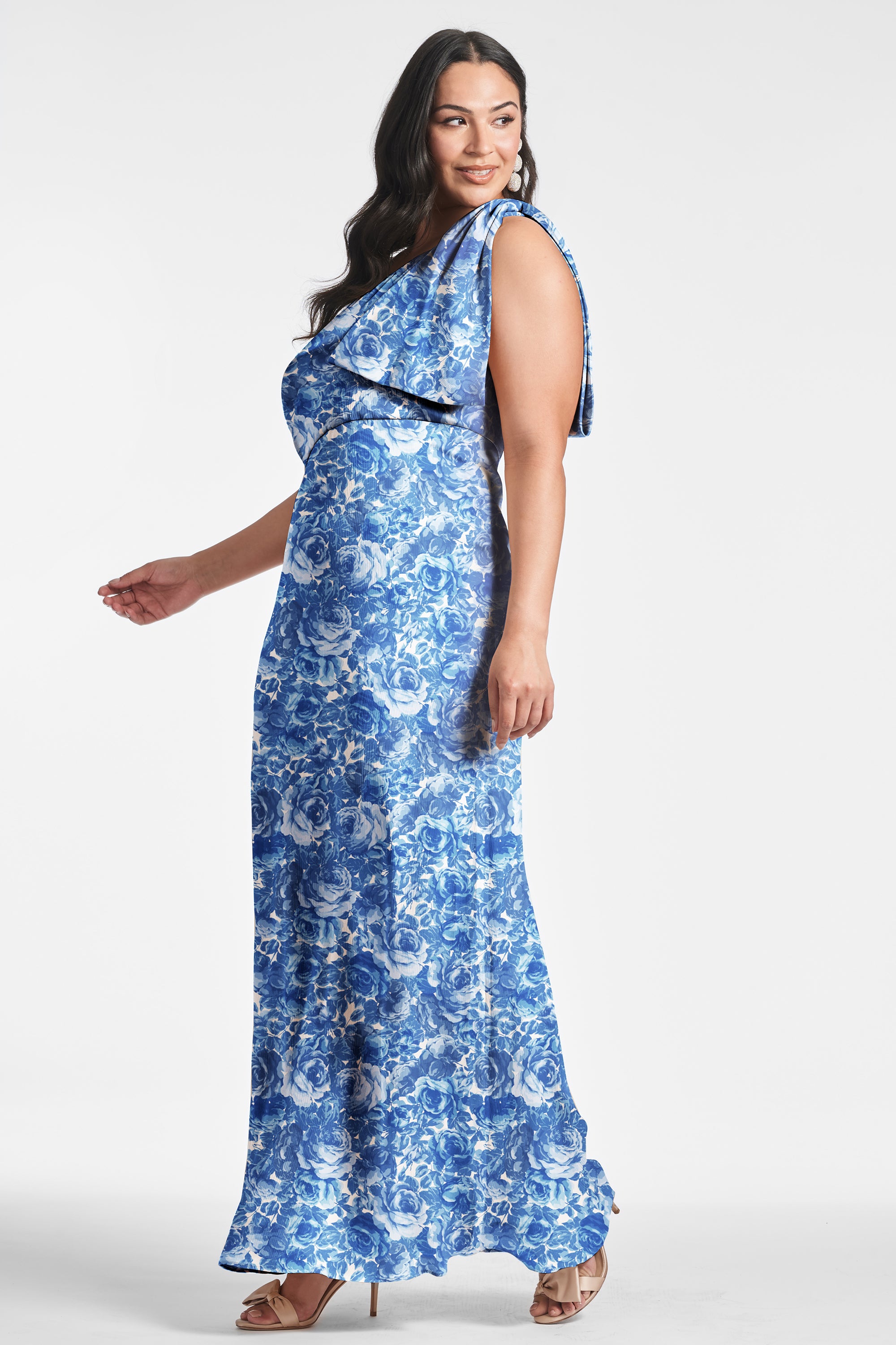 Chelsea Gown - Mediterranean Blooms - Final Sale