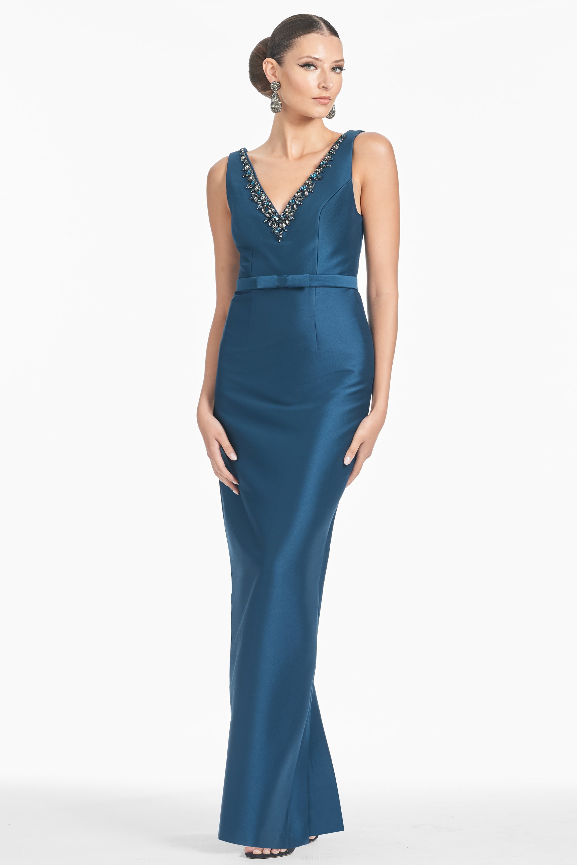 Garda Gown - Bottle Green - Final Sale