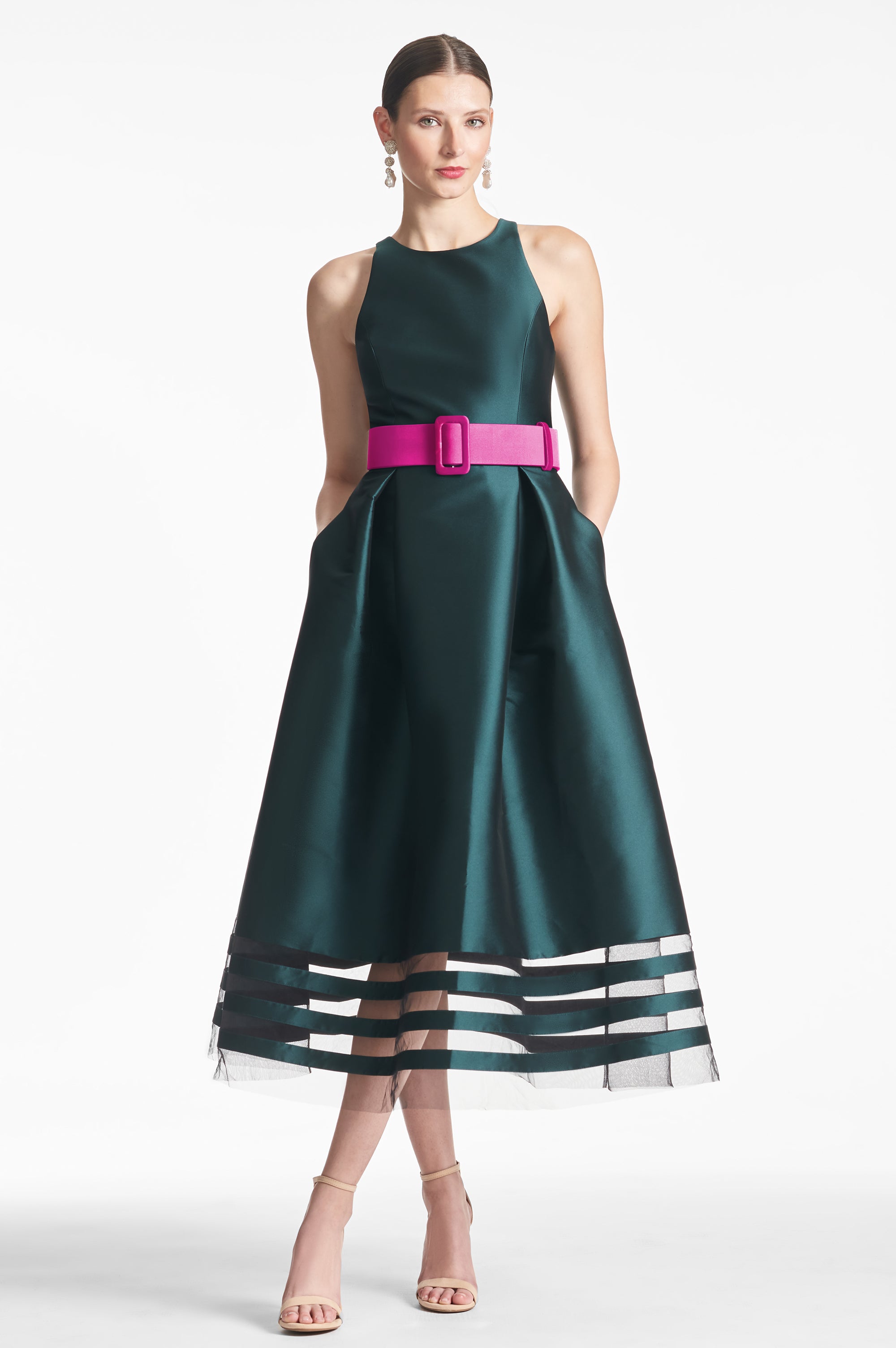 Rani Dress - Forest Green - Final Sale