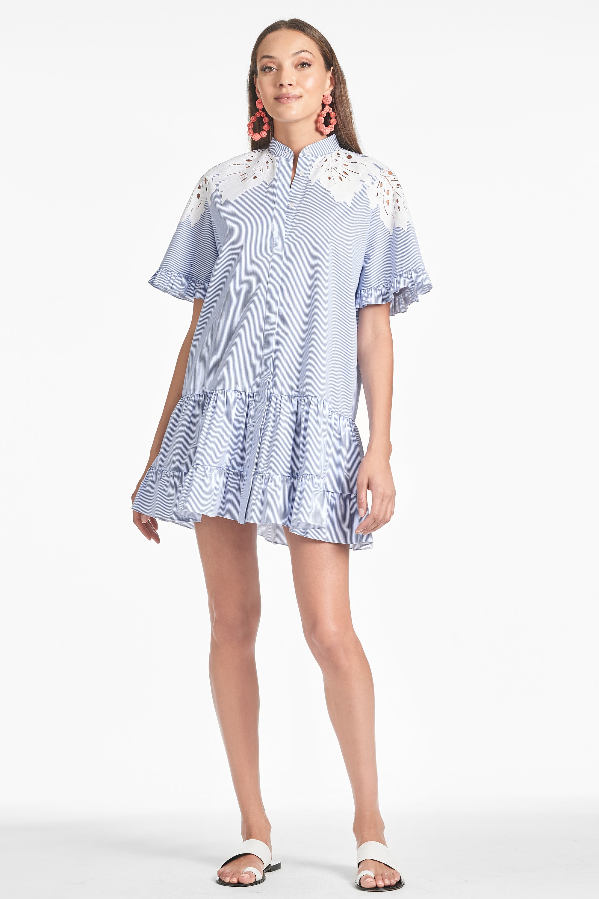 Palma Dress - Pinstripe - Final Sale